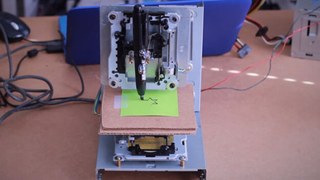 Cómo fabricar un mini CNC con lectores de DVD reciclados | tecno4 | Scoop.it
