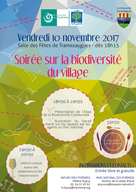 Tramezaygues : soir&eacute;e consacr&eacute;e &agrave; l'Atlas de biodiversit&eacute; communale le 10 novembre | Vall&eacute;es d'Aure & Louron - Pyr&eacute;n&eacute;es | Scoop.it