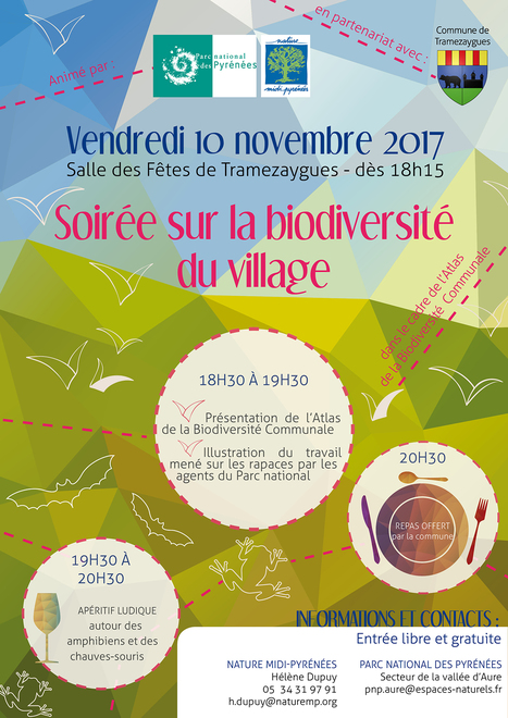 Tramezaygues : soirée consacrée à l'Atlas de biodiversité communale le 10 novembre | Vallées d'Aure & Louron - Pyrénées | Scoop.it