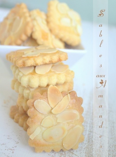 Sablé aux amandes | Petits gateaux, gateaux algeriens et gateau arabe | Scoop.it