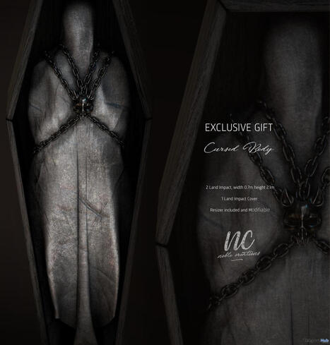 Cursed Body Halloween 2026 Gift by Noble Creations | Teleport Hub - Second Life Freebies | Second Life Freebies | Scoop.it