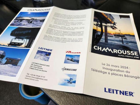 Chamrousse inaugure son nouveau télésiège 6 places La Bérangère | Grenoble Ecobiz | Transports par cable - tram aérien | Scoop.it