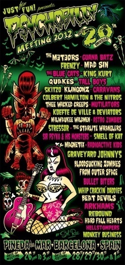 Psychobilly Meeting Pineda de Mar 2012 20 ANIVERSARY | Rockabilly | Scoop.it