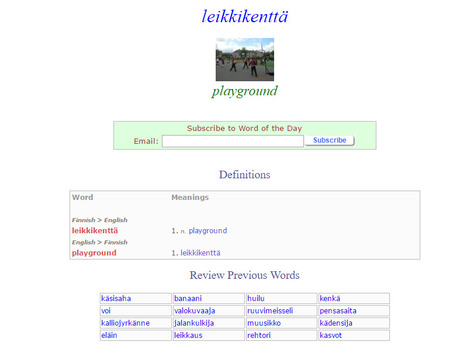 Finnish Word of the Day | 1Uutiset - Lukemisen tähden | Scoop.it