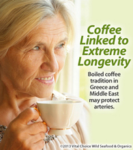 Coffee Linked to Extreme Longevity - Vital Choice | Longevity science | Scoop.it