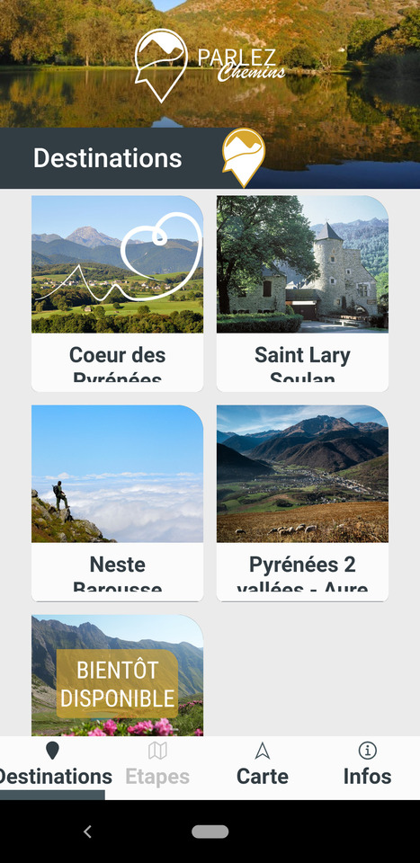 2 nouveaux parcours disponibles dans l’application « PARLEZ CHEMINS »  | Vallées d'Aure & Louron - Pyrénées | Scoop.it