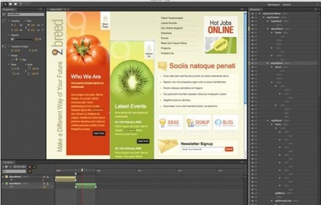 Adobe Edge &ndash; La nueva herramienta de Adobe para crear animaciones en HTML5 [V&iacute;deos] | Aplicaciones y Herramientas . Software de Dise&ntilde;o | Scoop.it