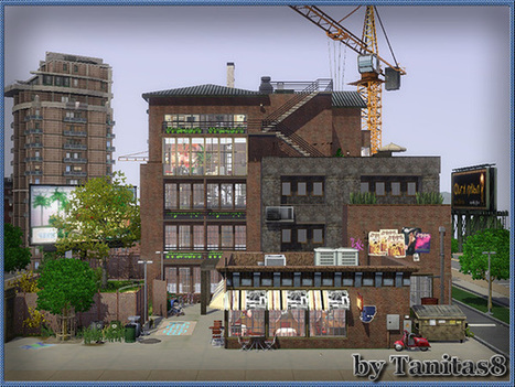 LOFT apartment by Tanitas8 << HelleN | Les Sims | Scoop.it