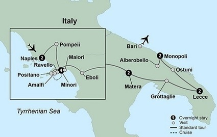 Southern Italy Vacation Packages - Guided Southern Italy Tours | Southern Italy and Amalfi Coast Vacations | Scoop.it