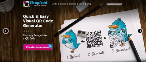 Visualead | Easy Visual QR Code Generator | Ecrire Web | Scoop.it