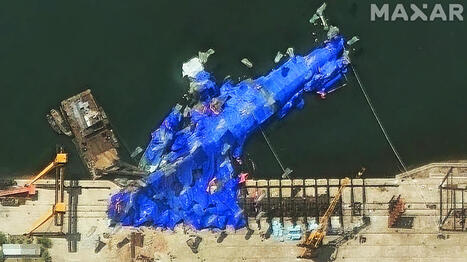 Partially Sunk North Korean Frigate Recovery Effort Seen Underway In Satellite Image | DEFENSE NEWS | Scoop.it