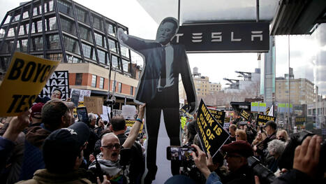 Manifestations, incendies, pubs détournées: comment Tesla attise les tensions | Risques internationaux | Scoop.it