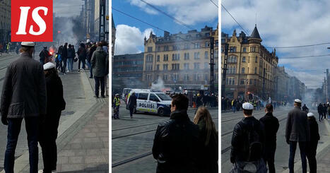 Mielenosoituksessa otettiin yhteen Tampereella | 1Uutiset - Lukemisen tähden | Scoop.it