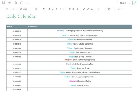 4 Helpful Tools for Organizing Your Social Media Calendar | Marketing de contenidos, artículos seleccionados por Eva Sanagustin | Scoop.it