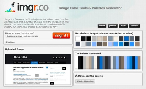 Descubre los colores exactos de una imagen gracias a Imrg.co | TIC & Educación | Scoop.it