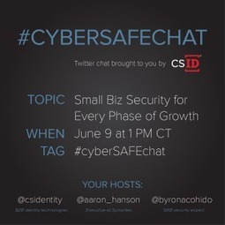 CSID #cyberSAFEchat: Small Business Security for Every Phase of Growth | ICT Security-Sécurité PC et Internet | Scoop.it