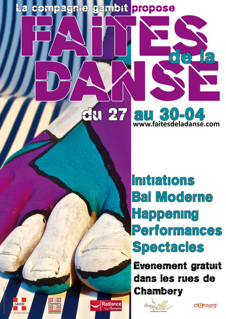 Chambéry : "Du 27 au 30 avril | Avec la Compagnie Gambit «Faites de la Danse» | Ce monde à inventer ! | Scoop.it