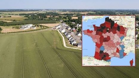 [Cartographie] 6 030 €  : C’est le prix moyen observé en 2016 d’un hectare de terre... | Lait de Normandie... et d'ailleurs | Scoop.it
