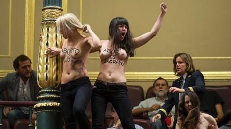 Espagne: des Femen devant les députés pour défendre l'avortement | 16s3d: Bestioles, opinions & pétitions | Scoop.it