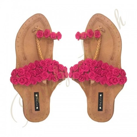 fancy chappals ladies online shopping