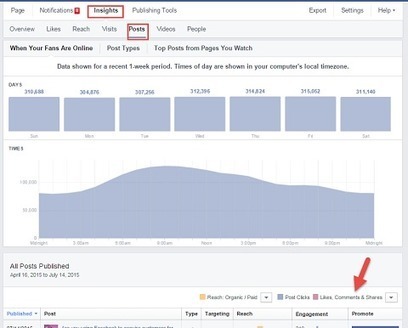 How to Use Facebook Insights to Improve Your Engagement | digital marketing strategy | Scoop.it