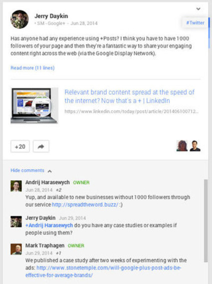 5 Google+ Tips to Improve Your Networking | Social Media Examiner | The MarTech Digest | Scoop.it