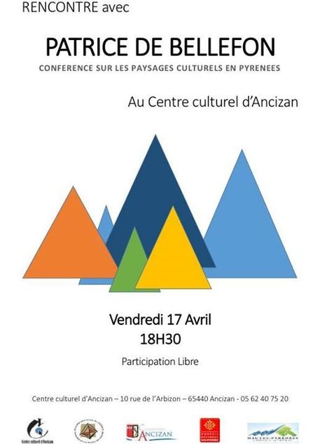 Conférence sur les paysages culturels à Ancizan le 17 avril | Vallées d'Aure & Louron - Pyrénées | Scoop.it