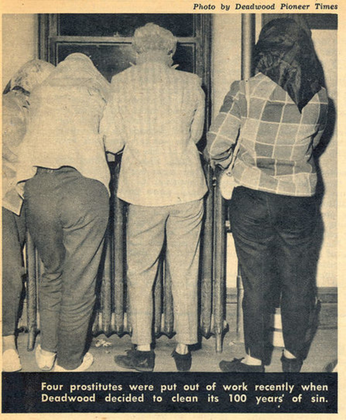 Sex Work In Deadwood, 1960s | Herstory | Scoop.it