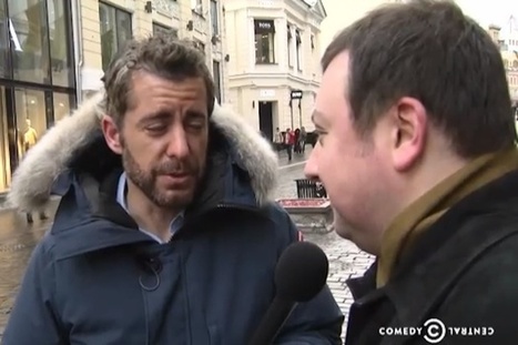 'Daily Show's' Jason Jones Clashes With Anti-Gay Russians On Streets of Moscow | PinkieB.com | LGBTQ+ Life | Scoop.it