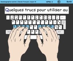 Cours de dactylographie gratuit | tap touche clavier | Clavier Français | Mes ressources personnelles | Scoop.it