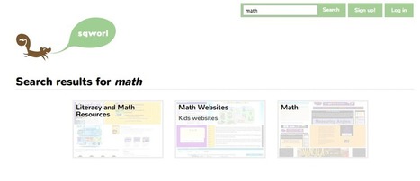Sqworl - A Simple Visual Bookmarking Tool for Teachers | Information and digital literacy in education via the digital path | Scoop.it