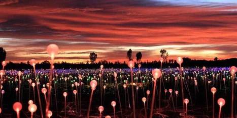 Solar light artainment at Sensorio experience, Paso Robles | blooloop | Landart, art environnemental | Scoop.it