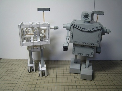This Robot Is Made Entirely of Paper And It Can Walk | Kool Look | Scoop.it