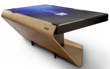 Kineti : la table tactile idéale pour votre salon | Hightech, domotique, robotique et objets connectés sur le Net | Scoop.it