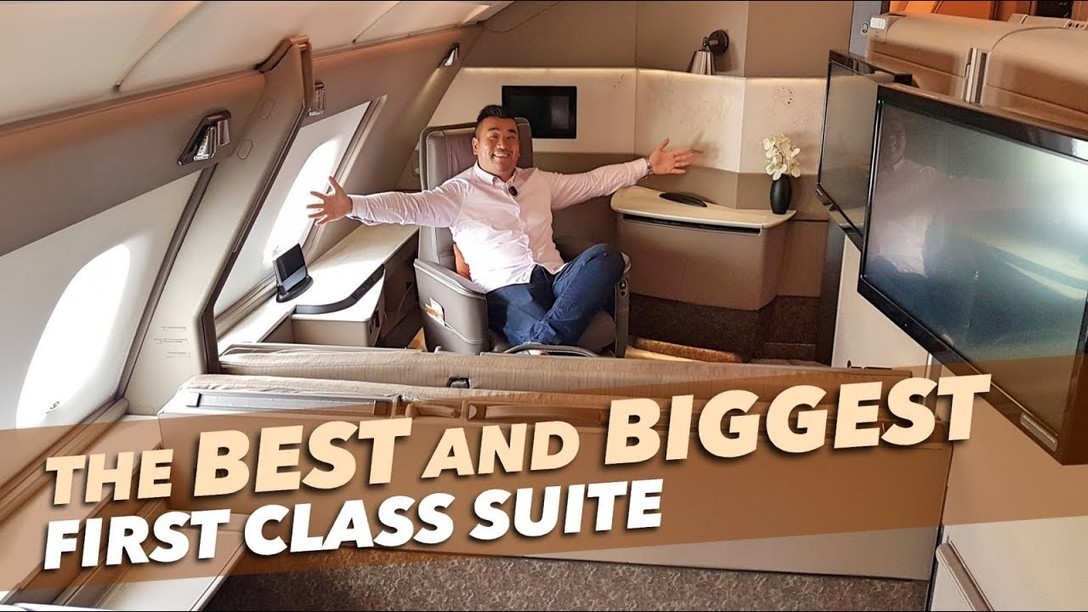 VIDEO - The BEST and BIGGEST FIRST CLASS SUITE ...