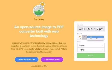 Alchemy: software gratuito para crear documentos PDF y animaciones GIF | TIC & Educación | Scoop.it