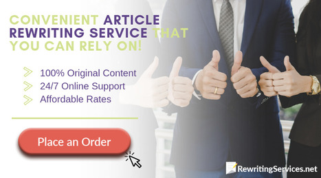 article rewriting services