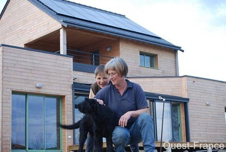 [Inspiration] La famille Le Bras ouvre les portes de sa maison bois bio climatique | ouest-france.fr | Build Green, pour un habitat écologique | Scoop.it