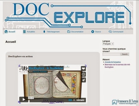 DocExplore, suite logicielle gratuite pour  présentations interactives | Diaporamas attractifs | Scoop.it