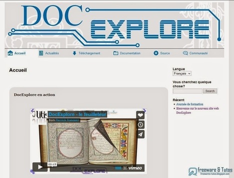 DocExplore, suite logicielle gratuite pour  pr&eacute;sentations interactives | Diaporamas attractifs | Scoop.it