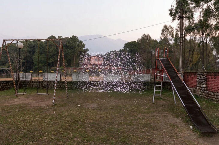 Peindre avec la lumière ou comment la pollution de l'air devient visible