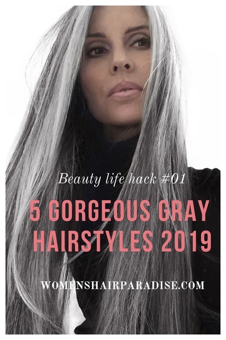5 Gorgeous Gray Hairstyles 2019 Womens Hair