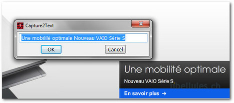 Capture2Text - logiciel OCR de capture du texte inséré dans une image | Time to Learn | Scoop.it