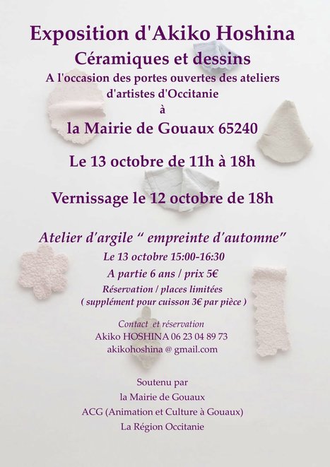 Exposition de céramiques et dessins à Gouaux | Vallées d'Aure & Louron - Pyrénées | Scoop.it