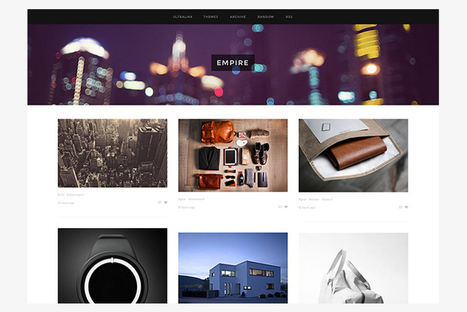 30 Premium Tumblr Themes With Beautiful, Minimal Design | Design Shack | Education 2.0 & 3.0 | Scoop.it