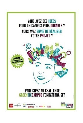 Challenge Green TIC Campus 2013 | Bourses, Prix, Appels à projets Environnement. | Scoop.it