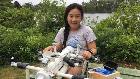 Una estudiante de 12 años inventa un robot "detector de plástico" para salvar nuestros océanos | tecno4 | Scoop.it