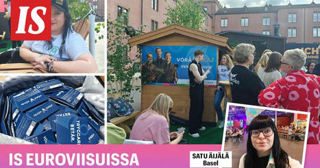 Euroviisut 2025: Baseliin vietiin suomalainen sauna | 1Uutiset - Lukemisen tähden | Scoop.it