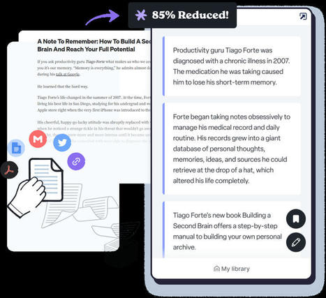 Upword - AI powered content summarization tool | Commercial Software and Apps for Learning | Scoop.it