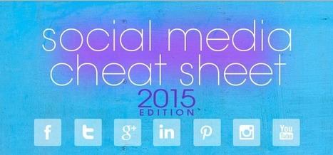 Ultimate Cheat-Sheet for everyday social media activity | Simply Social Media | Scoop.it